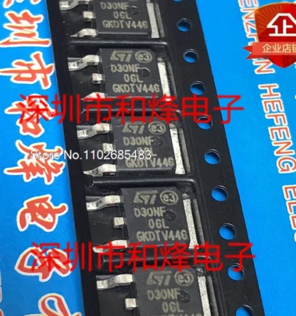 D30NF06L STD30NF06L TO-252 MOS 60V 35A, lote de 10 unidades