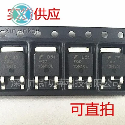 Tubo MOS de efecto de campo 13A 100V SMD TO-252 genuino 13N10, original, nuevo, FQD13N10L, 20 piezas