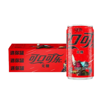 Mini latas de Coca-Cola Zero Sugar, 200ml x 12