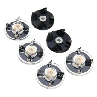 Base de engranaje de plástico + 2 engranajes de goma para batidora Magic 250W, piezas de repuesto, 4 unidades