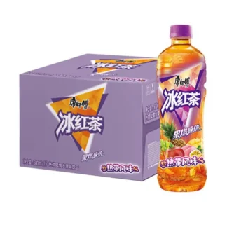 Master Kong-té negro con sabor Tropical, 500ml x 15 botellas/estuche