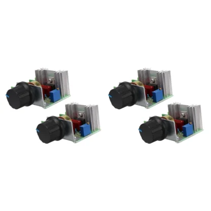 Controlador de velocidad ABGZ-4 para Motor de CA, 220V, 2000W, tiristor, controlador de potencia ajustable