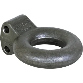 Ojo de remolque de acero forjado con acabado liso B16140, Ojo de remolque de 10 toneladas, anillo de luneta de enganche de gancho pintado para Canal ajustable, identificación de 3"
