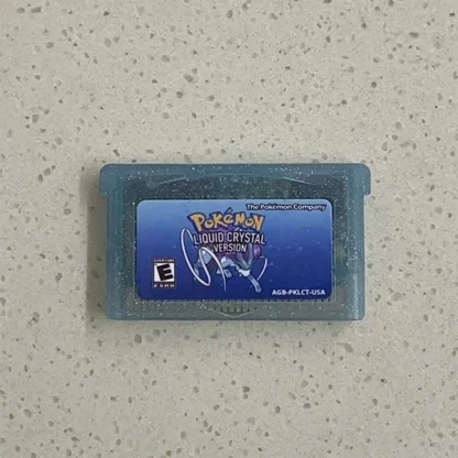 Cartucho de juego GBA de 32 bits, tarjeta de consola de videojuegos Pokemon, cristal líquido, carcasa de alta calidad, versión de EE. UU. Para GBA/NDS