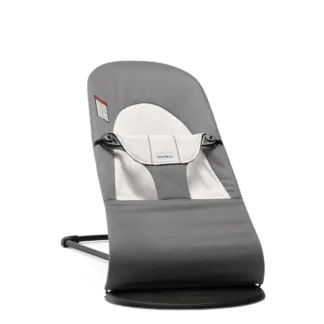 Rebotador de equilibrio suave, algodón/Jersey, gris oscuro/gris (005084US)