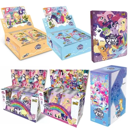 KAYOU-tarjeta de My Little Pony auténtica, tarjeta eterna de Amistad limitada, tarjetas SC SGR raras, regalo de juguete, tarjeta de princesa, 40 Aniversario
