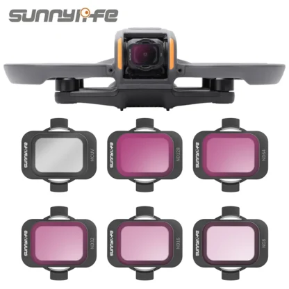 Filtro de lente ND para DJI Avata 2, Lentes de vidrio óptico, juego de filtros ajustables, ND8, ND16, ND32, ND64, ND128, MCUV, accesorios de filtros