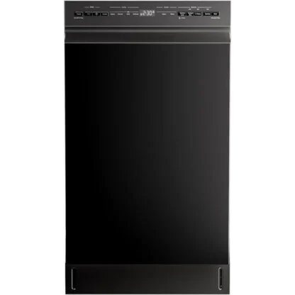 Midea-lavavajillas integrado MDF18A1ABB con 8 ajustes de lugar, 6 programas de lavado, bañera de acero inoxidable, secado con calefacción