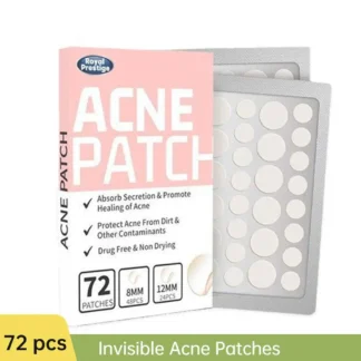 Parches hidrocoloides antiacné, parches invisibles para eliminar espinillas, 72 piezas, corrector, pegatina de reparación impermeable