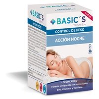 Acción Noche 30 cápsulas de 490 mg Corpore Basic's