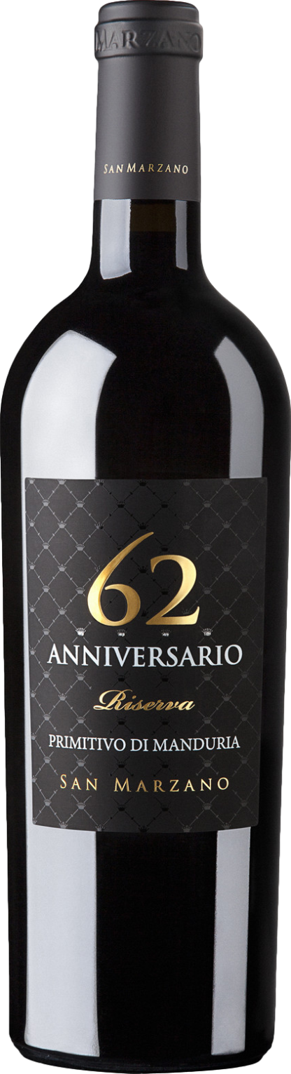 San Marzano 62 Anniversario Primitivo di Manduria Riserva 2018