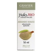 Aceite de almendras dulces bio 50 ml de aceite - Gravier