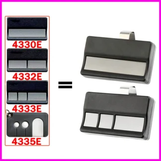 Cochera Mando a distancia Compatible con 4330E 4333E 4335E 4332E 4330EML 4332EML 4333EML 4335EML Cochera Abridor de puerta Mando a distancia