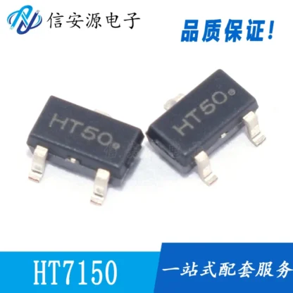 Transistor regulador LOD de 50 piezas, 100% original, HT7150, chip de 5,0 V, SOT23