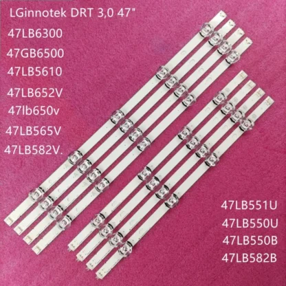 Tira de lámpara de luz LED de fondo DRT 3,0, 47LB6300, 47GB6500, 47LB652V, 47lb650v, 47la615v, 47LB570V, 47LB580V, 47LB561V, 47LB673V