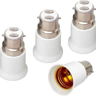 Adaptador de bombilla B22 a E27 B22 a tornillo Edison E27 soporte convertidor de lámpara adaptador de enchufe de luz soporte de lámpara piezas de iluminación