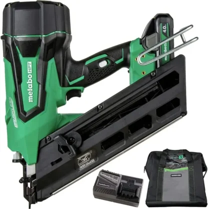 HPT MultiVolt inalámbrico, 18V™Kit de clavadora para enmarcar, acepta clavos de papel redondos recortados y Offset de 2 a 3 y 1/2 pulgadas