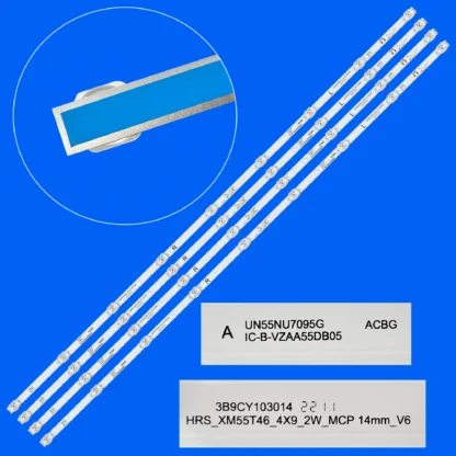 Tiras de luces LED de retroiluminación, accesorio para UE55TU7002U UN55NU7095G UN55TU7090G L55M5-5A L55M5-5S L55M5-EX HRS-XM55T46-4X9