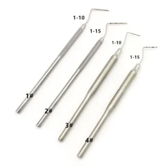 Sonda Periodontal graduada Dental, instrumento de dentista de acero inoxidable 304, equipo endodóntico, sonda CPI de 16cm con escala
