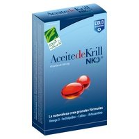 Aceite de Krill NKO 40 cápsulas Cien Por Cien Natural