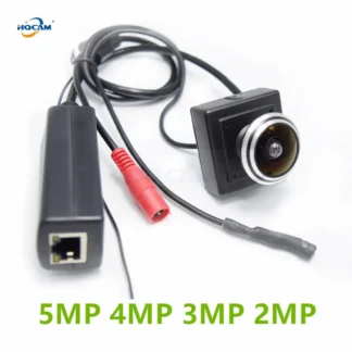 HQCAM-cámara IP PoE de 5MP, HD, 5MP, 4MP, 3MP, 2MP, Onvif, lente gran angular de ojo de pez, cámara de videovigilancia de seguridad, aplicación Xmeye