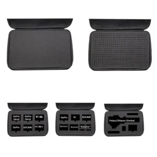 Bolsa de almacenamiento Eva Universal multifuncional con marco libre, espacio interno para bricolaje, adecuada para Dji Gopro12/11/action4/insta360
