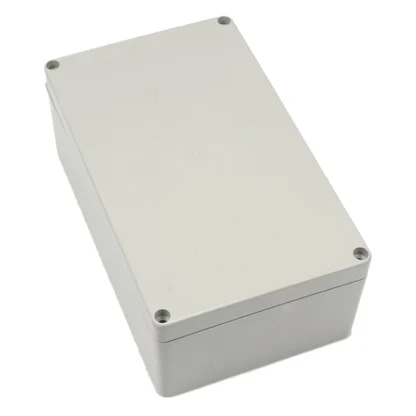 Caja de proyecto de plástico impermeable gris-blanco 200*120*75MM