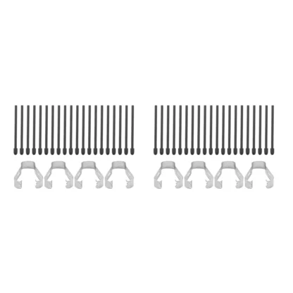 Paquete de puntas de rotulador, recambio de 2 puntas suaves, color negro, 40 unidades