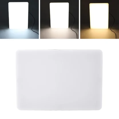 Panel de luz LED para vídeo profesional, iluminación suave para cámara de medios, estudio doméstico, videoconferencia, fotografía, ZK40, 2000Lx