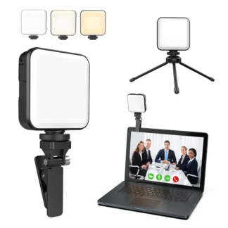 Mini Luz de relleno FL02 para videoconferencia, cámara móvil para computadora, transmisión en vivo, luz de relleno de belleza, luz de fotografía LED