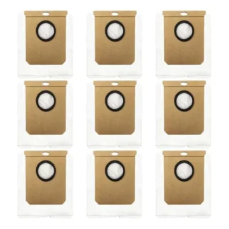 Bolsa de polvo para aspiradora Eufy L50 SES/ L60 SES, Conga Home 10000/8090 Ultra/ 9090 AI, Haier H9 Plus, paquete de 9