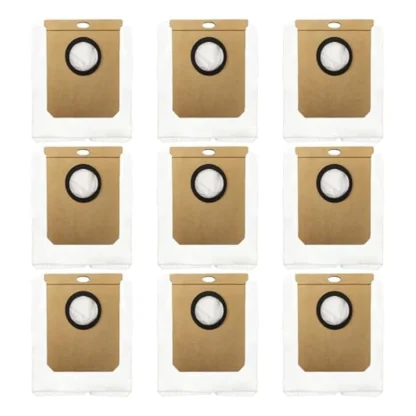 Bolsa de polvo para aspiradora Eufy L50 SES/ L60 SES, Conga Home 10000/8090 Ultra/ 9090 AI, Haier H9 Plus, paquete de 9