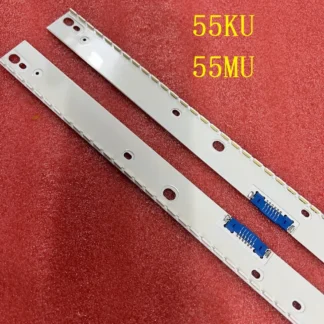 Tira de LED para iluminación trasera para Samsung UE55KU6510U UE55KU6510S UE55KU6509U UE55KU6505U UE55KU6502U UE55KU6500U UE55KU6500S UE55KU6400S