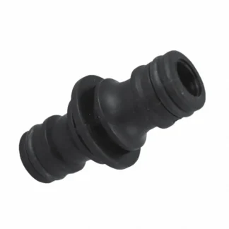 Conector de manguera negro verde 1 2 conexiones de manguera 2 vías 50*26*26mm acoplador negro conector de manguera macho de jardín unión