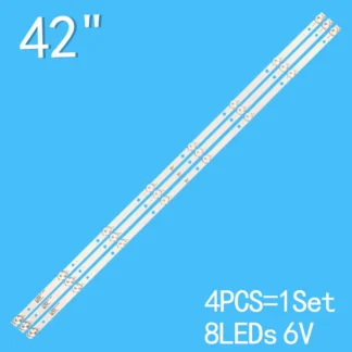 Tiras LED para JS-JP42DM082ED.007L(00813), R72-42D04-010 STARWIND, 807MM, 3 unidades/juego