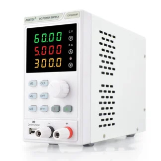 Fuente de alimentación de cuatro dígitos, Banco de baja ondulación, 60V, 5A, 300W, función opcional, conmutación ajustable, fuente de alimentación de laboratorio, CA, CC