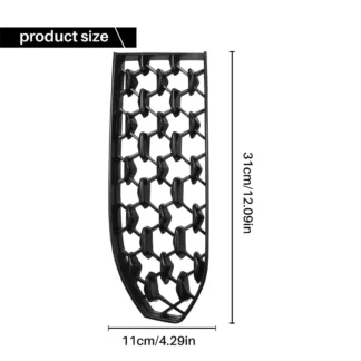 Rejilla inferior delantera de coche, cubierta de parachoques, decoración para Mazda CX30, CX-30, 2020-2021