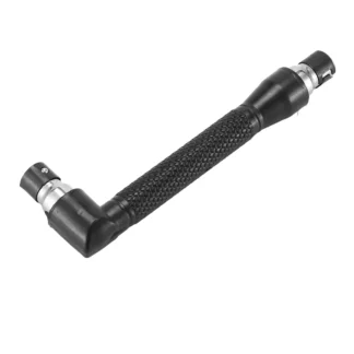 Llave hexagonal de 1/4 de pulgada en forma de L, puntas de destornillador de ángulo recto dobles de 90 grados
