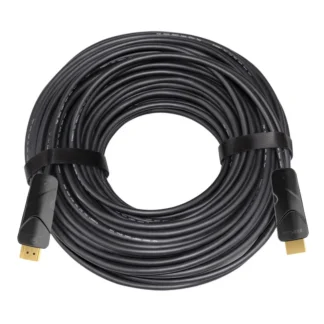 Cable HDMI 4K 20 metros HDTV Cable de fibra óptica activa AOC PVC Cable de fibra óptica 4K UHD HDMI para proyectores