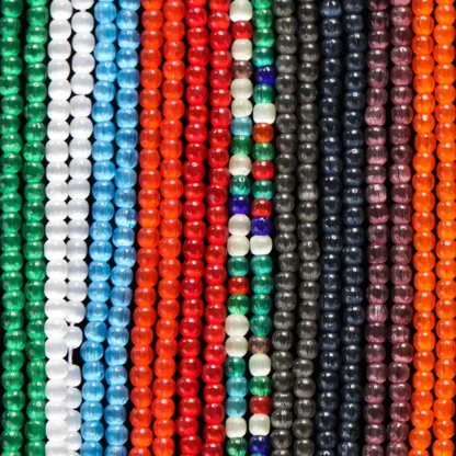 Cuentas de ojo de gato de cristal, 180 piezas/hebra, 2mm, Mini cuentas espaciadoras sueltas redondas para pendientes, pulsera, collar, accesorios para hacer joyas