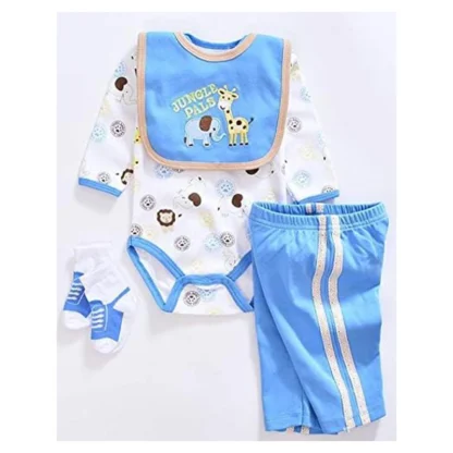 Ropa para muñecas Reborn, conjunto de trajes azules de 22 pulgadas para bebés recién nacidos de 20-23 pulgadas, accesorios de ropa para muñecas