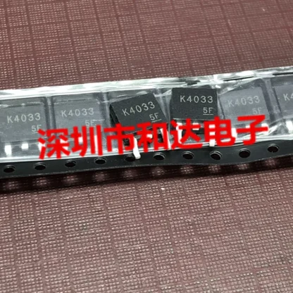 Parche de tubo de efecto de campo MOS K4033 2SK4033 original, 10 piezas, TO-252 60V 5A