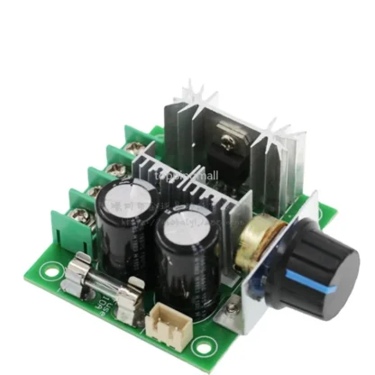 Controlador de interruptor de Control de velocidad del Motor DC 12-40V 10A PWM regulador de voltios atenuador efectivo