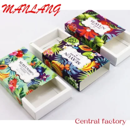 Cajón de papel personalizado, caja de embalaje