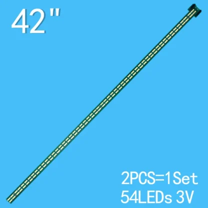 Tira de luces LED de iluminación trasera, accesorio para televisor de 42 "ART TV REV 465 1 R L-TYPE 6920L-0001C LE42H5R3D 42E700S 42E750A 42E760A LC420EUN FE F1, 0,6mm