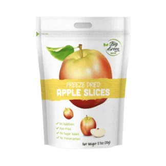 Rebanadas de manzana liofilizada (12 paquetes)