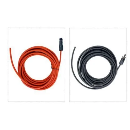 ALLMEJORES-Cable Solar PV, conector macho y hembra, color negro y rojo, 2.5mm, 14 AWG, 1 par, envío gratis