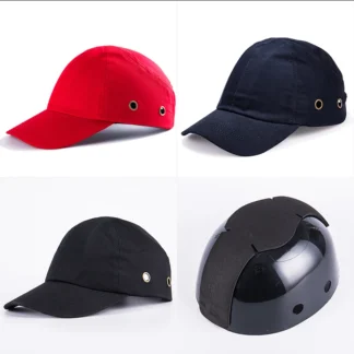 Gorra de béisbol para hombre, sombrero duro de seguridad, protección para la cabeza, ajustable, protector
