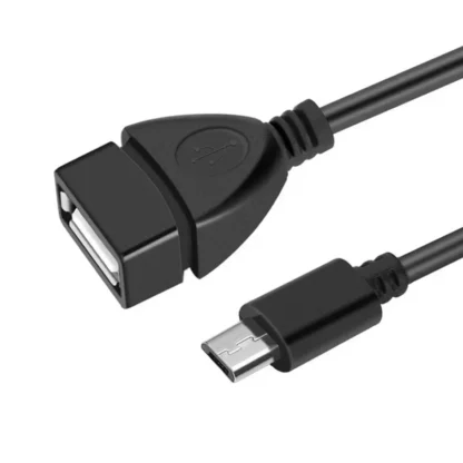 Adaptador OTG de 5 piezas, Cables Micro USB OTG, Cable Micro USB a USB para Samsung, LG, Sony, Xiaomi, teléfono Android para unidad Flash