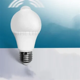 Bombillas LED E27 Lámpara con sensor de movimiento PIR 12W-21W Luz de seguridad nocturna infrarroja inteligente automática con ahorro de energía